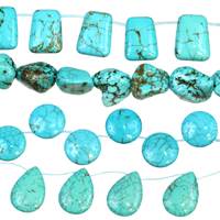 Turquoise Bead (Stabilized Turquoise)